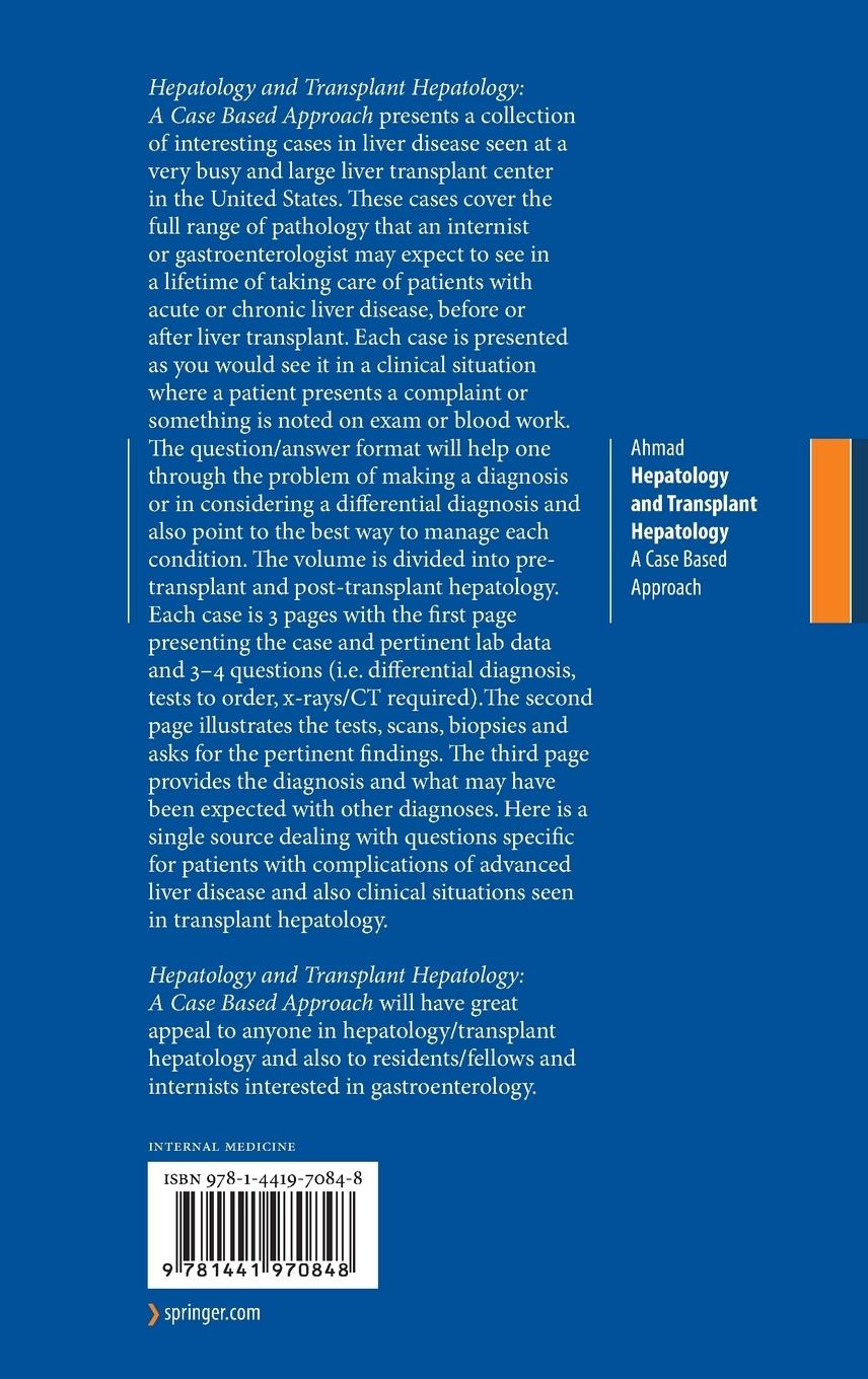 Rückseitencover Hepatology and Transplant Hepatology