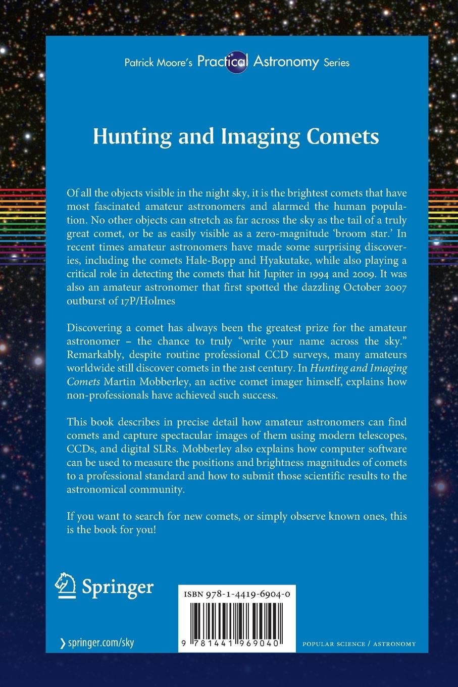 Rückseitencover Hunting and Imaging Comets