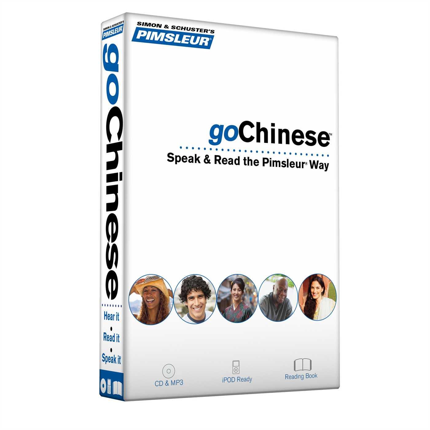 Vorderes Coverbild Pimsleur Gochinese (Mandarin) Course - Level 1 Lessons 1-8 CD