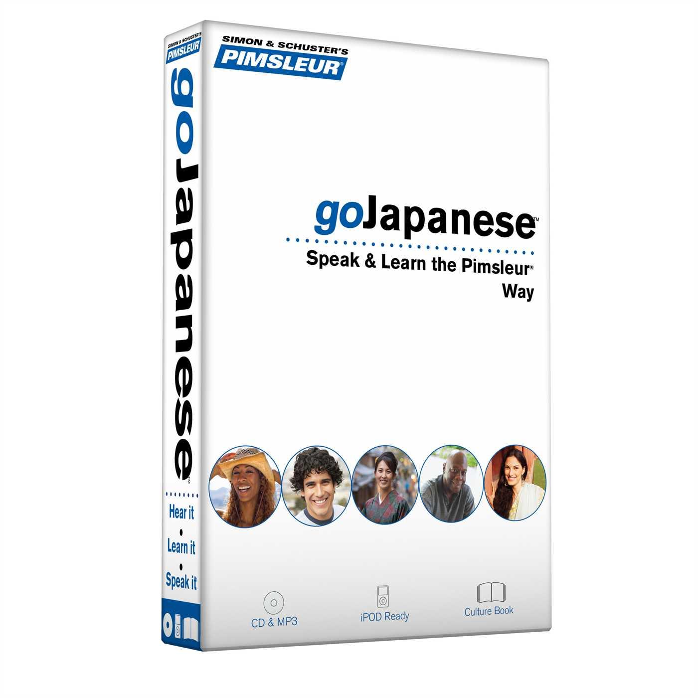 Vorderes Coverbild Pimsleur Gojapanese Course - Level 1 Lessons 1-8 CD