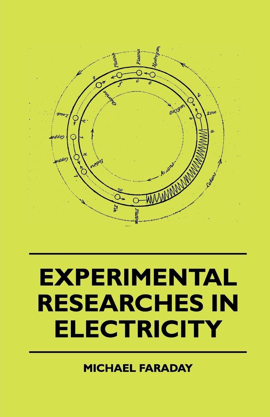 Vorderes Coverbild Experimental Researches In Electricity