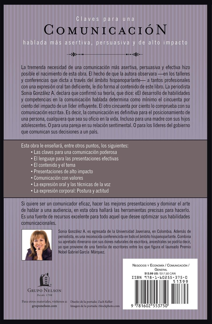 Rückseitencover Habilidades de Comunicación Hablada