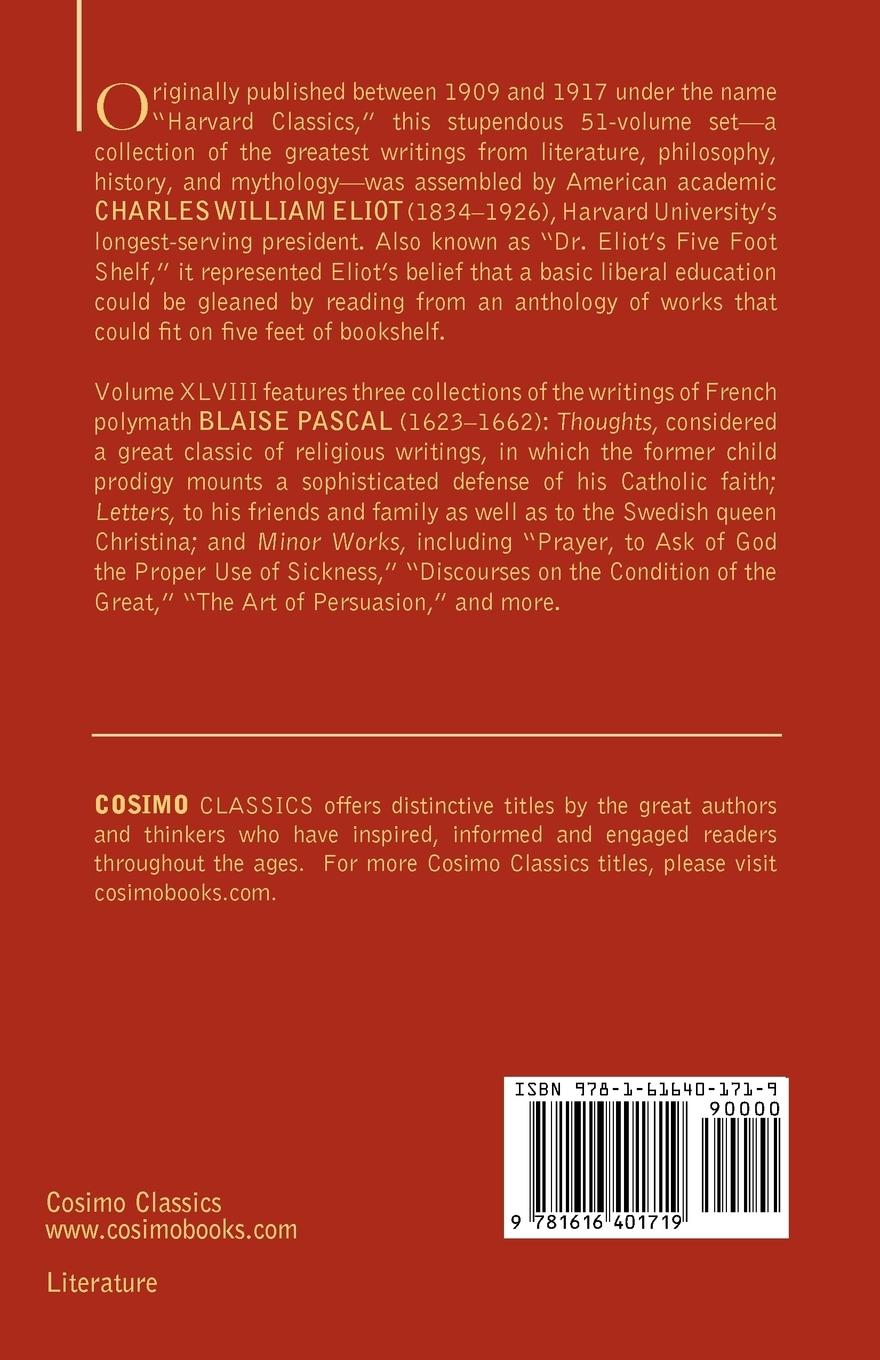 Rückseitencover Thoughts, Letters & Minor Works