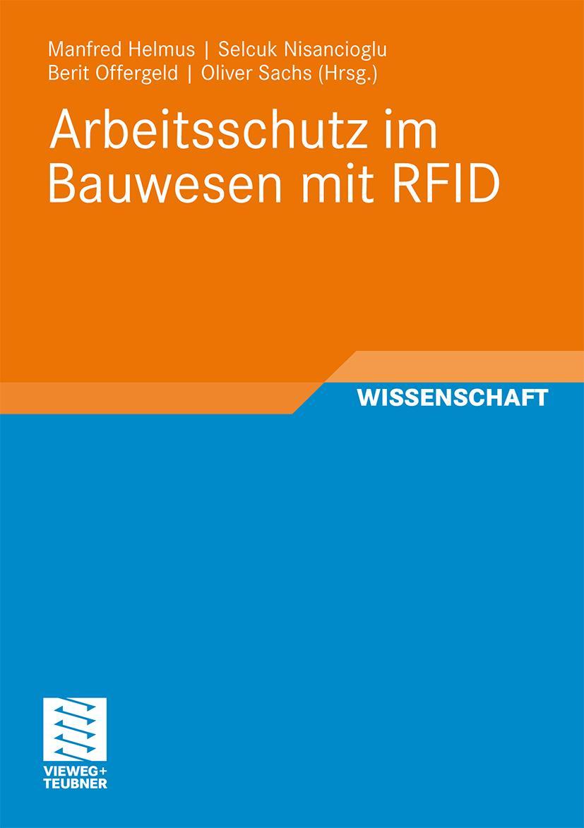 Vorderes Coverbild Arbeitsschutz im Bauwesen mit RFID