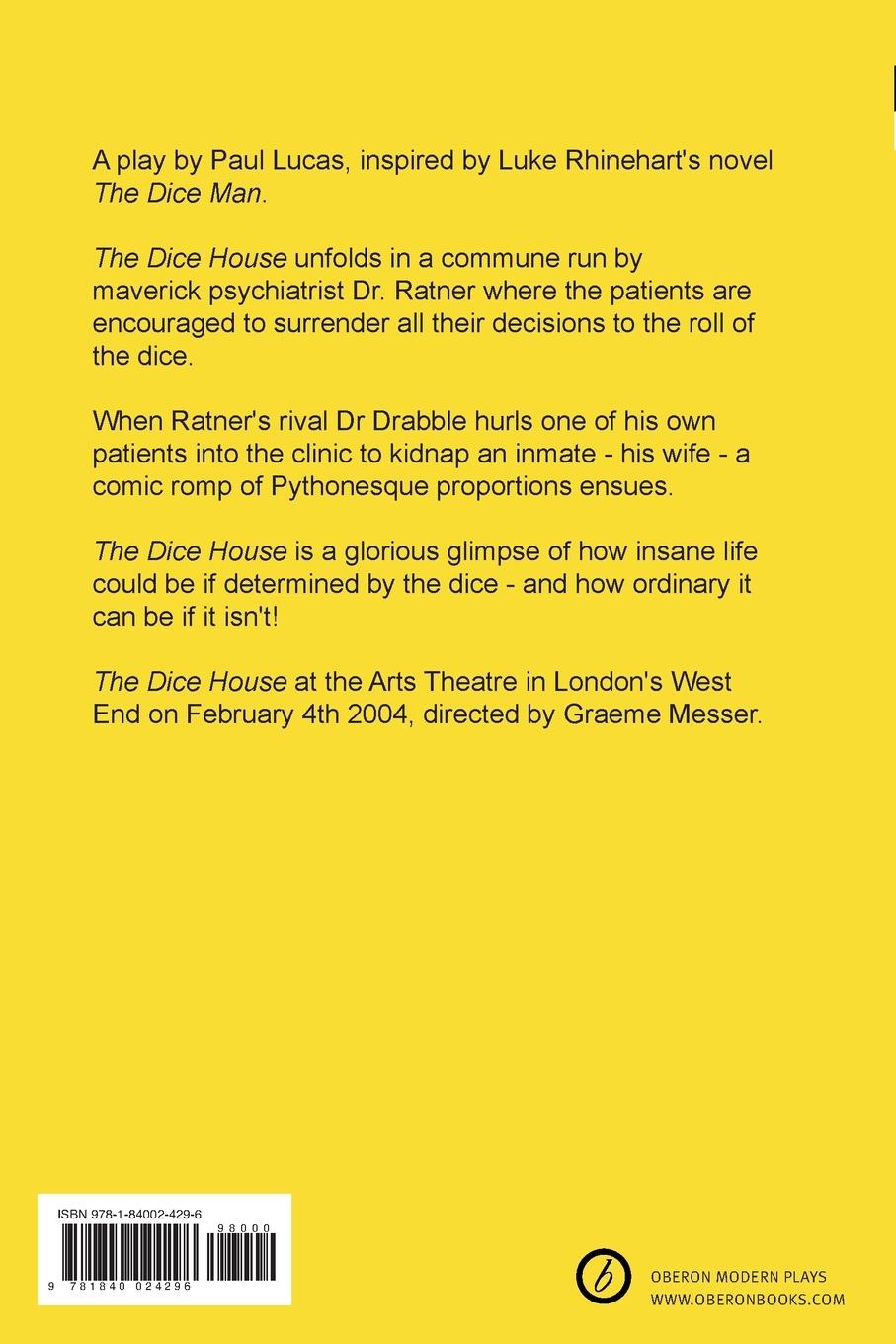 Rückseitencover The Dice House