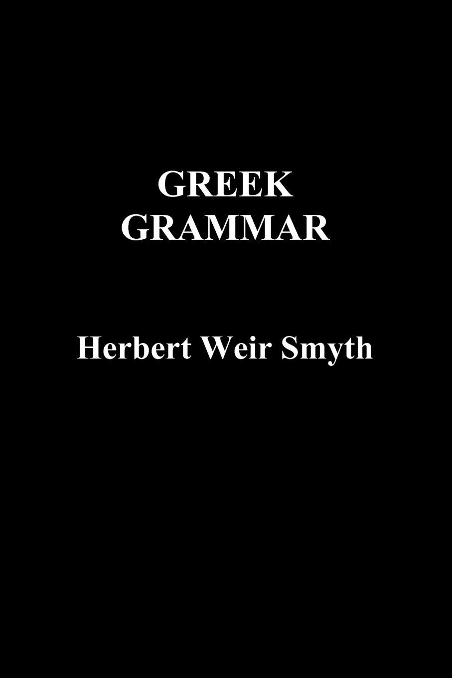 Vorderes Coverbild Greek Grammar