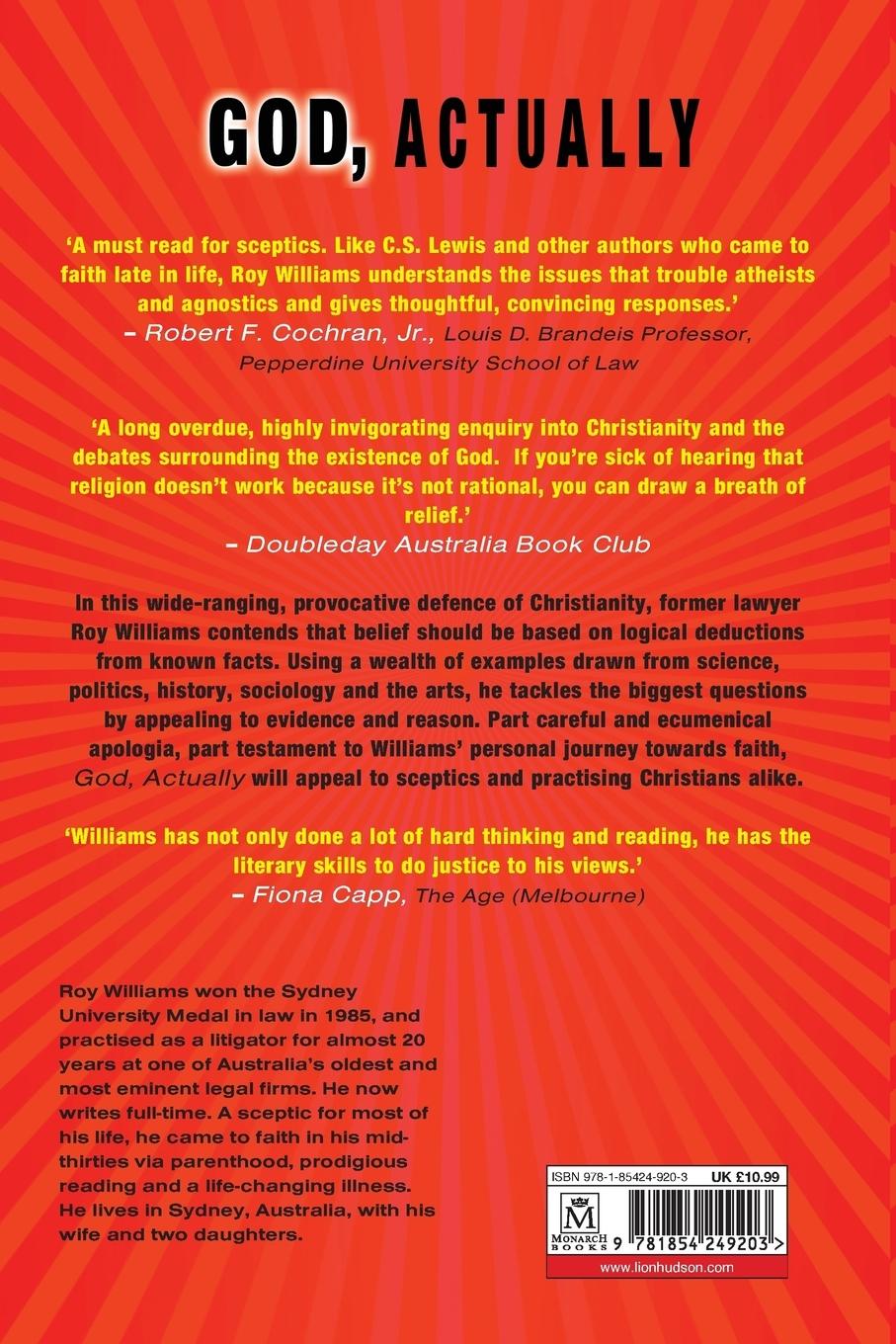 Rückseitencover God, Actually