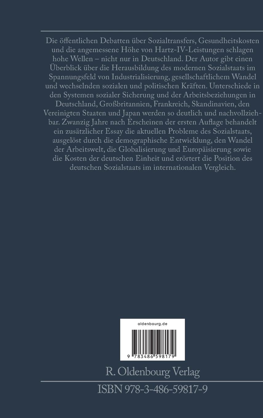 Rückseitencover Der Sozialstaat