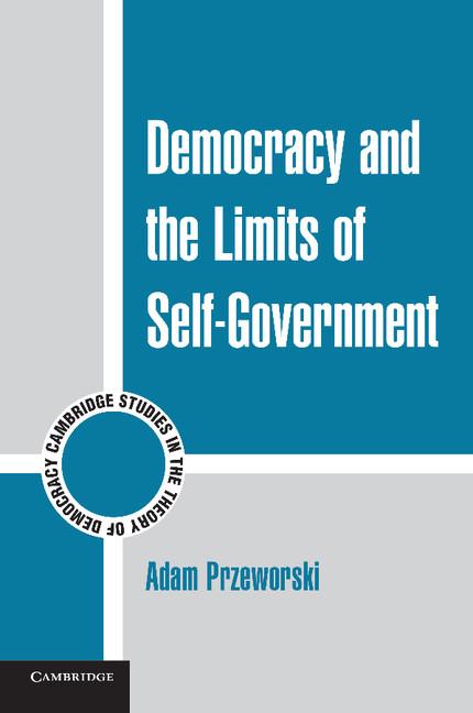 Vorderes Coverbild Democracy and the Limits of Self-Government