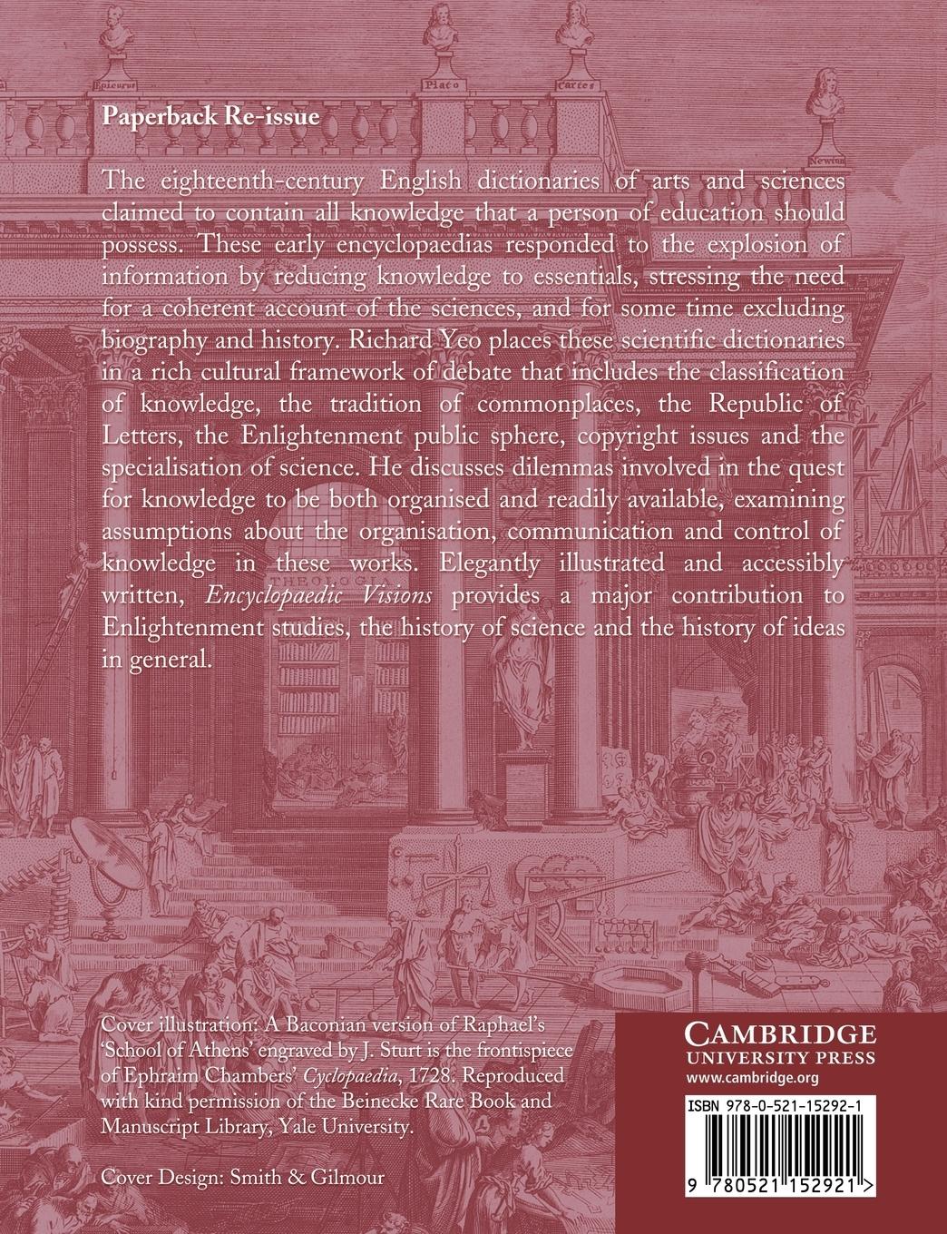 Rückseitencover Encyclopaedic Visions