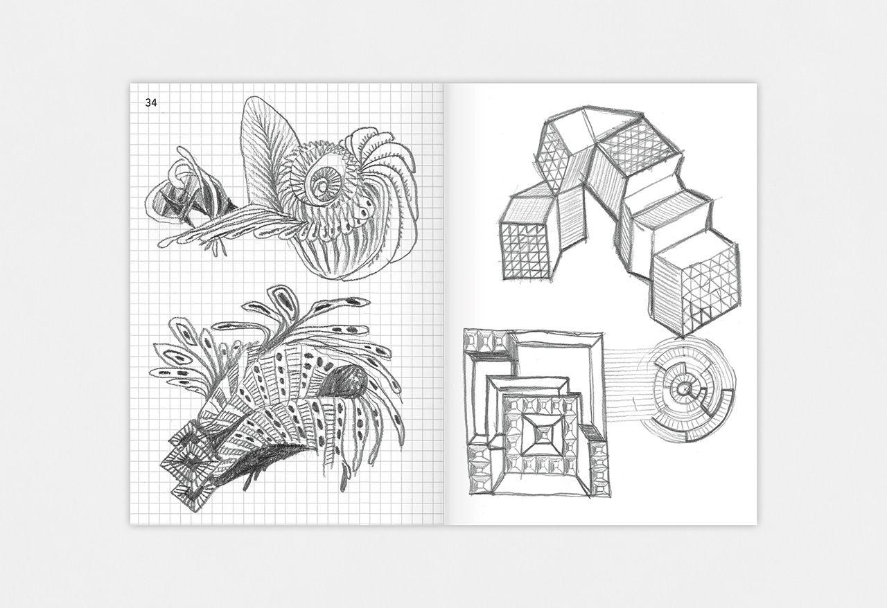 Beispielinhalt (Bild) Notizen zur Zeichentechnik