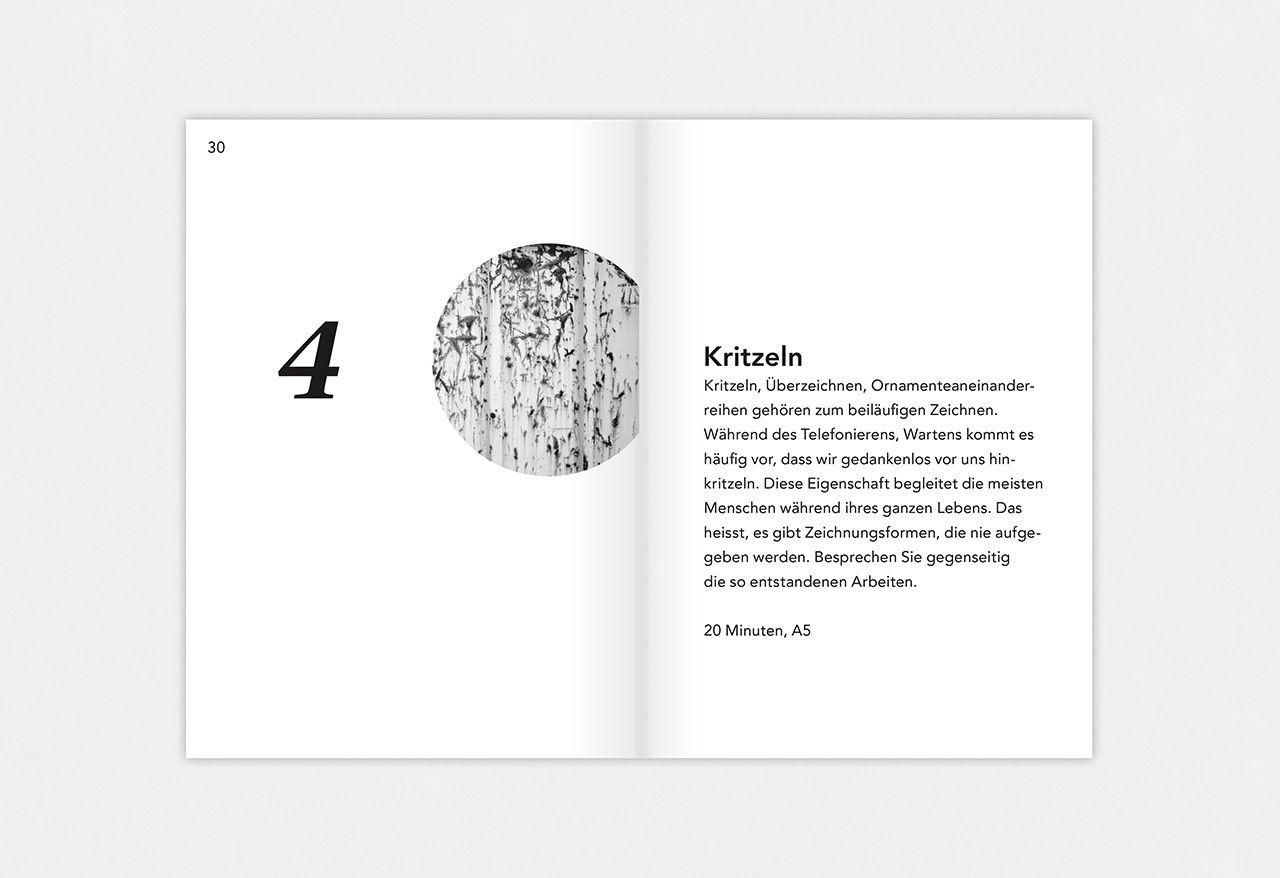 Beispielinhalt (Bild) Notizen zur Zeichentechnik