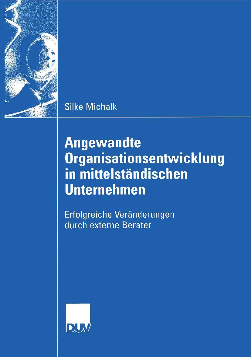 Vorderes Coverbild Angewandte Organisationsentwicklung in mittelständischen Unternehmen