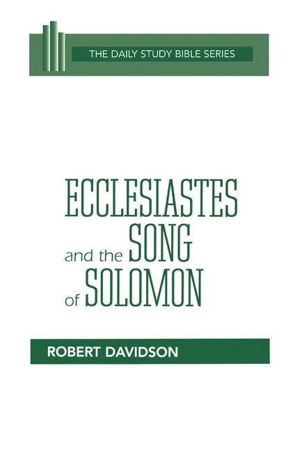 Vorderes Coverbild Ecclesiastes and the Song of Solomon