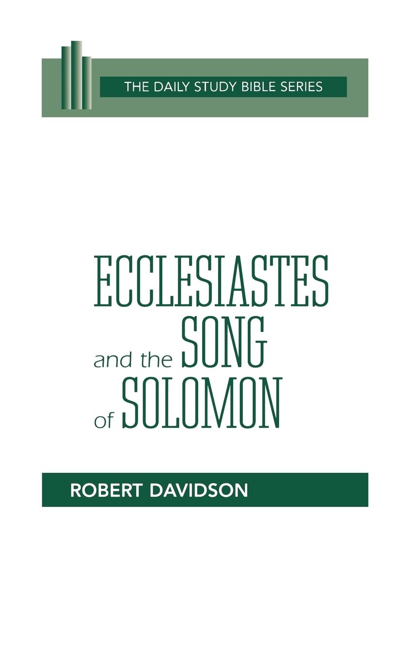 Vorderes Coverbild Ecclesiastes & Song of Solomon (DSB-OT)