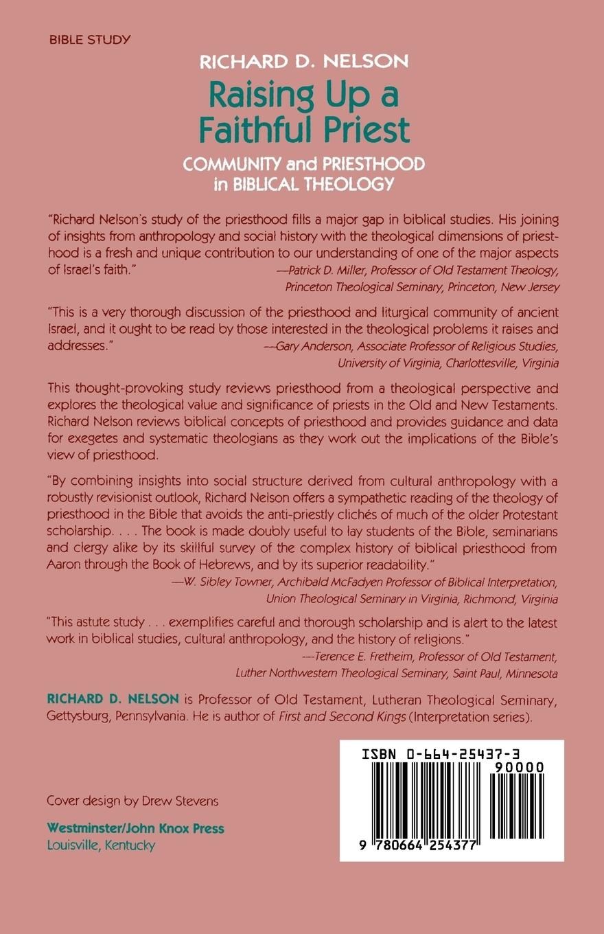 Rückseitencover Raising Up a Faithful Priest