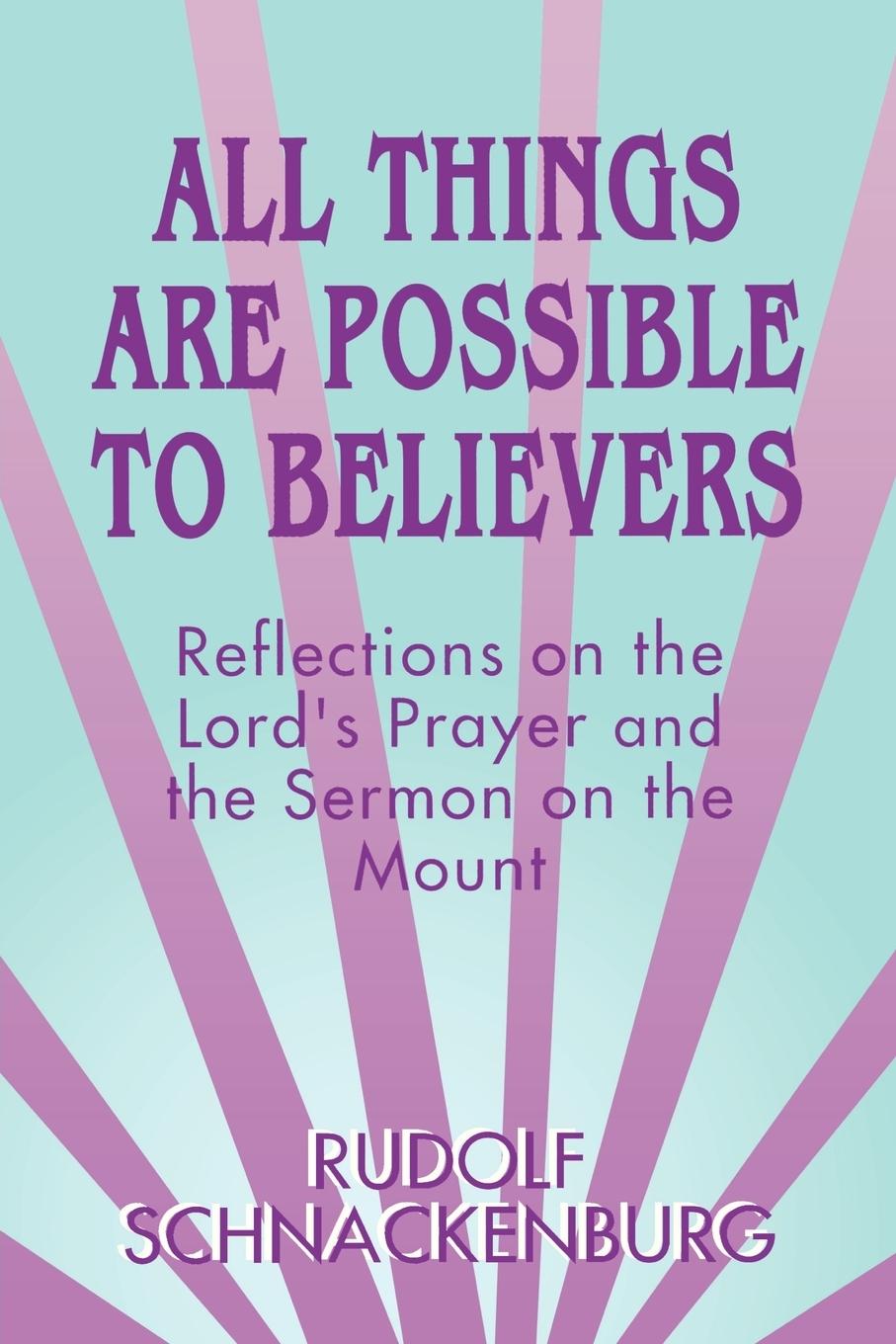 Vorderes Coverbild All Things Are Possible to Believers