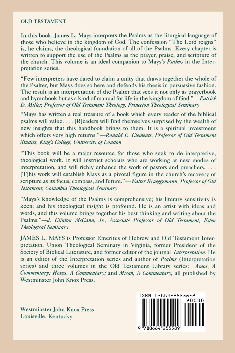 Rückseitencover The Lord Reigns