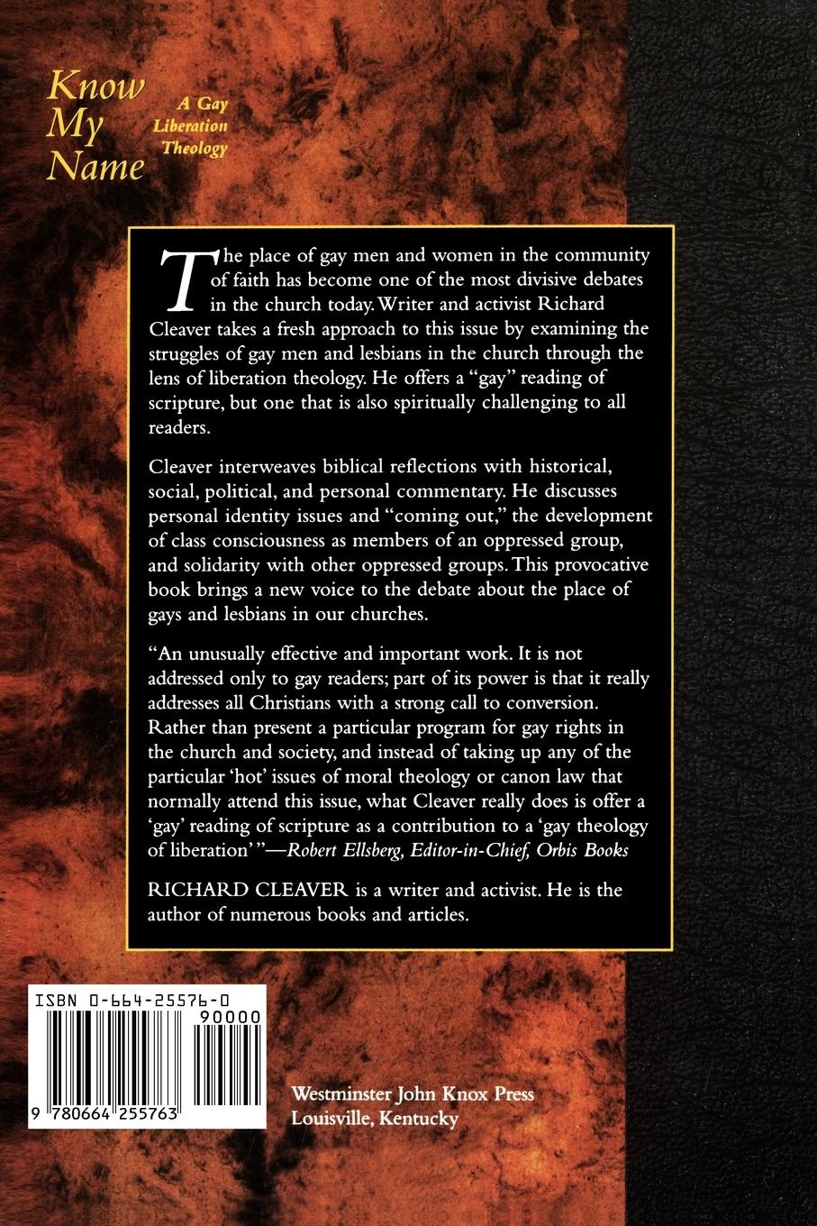 Rückseitencover Know My Name