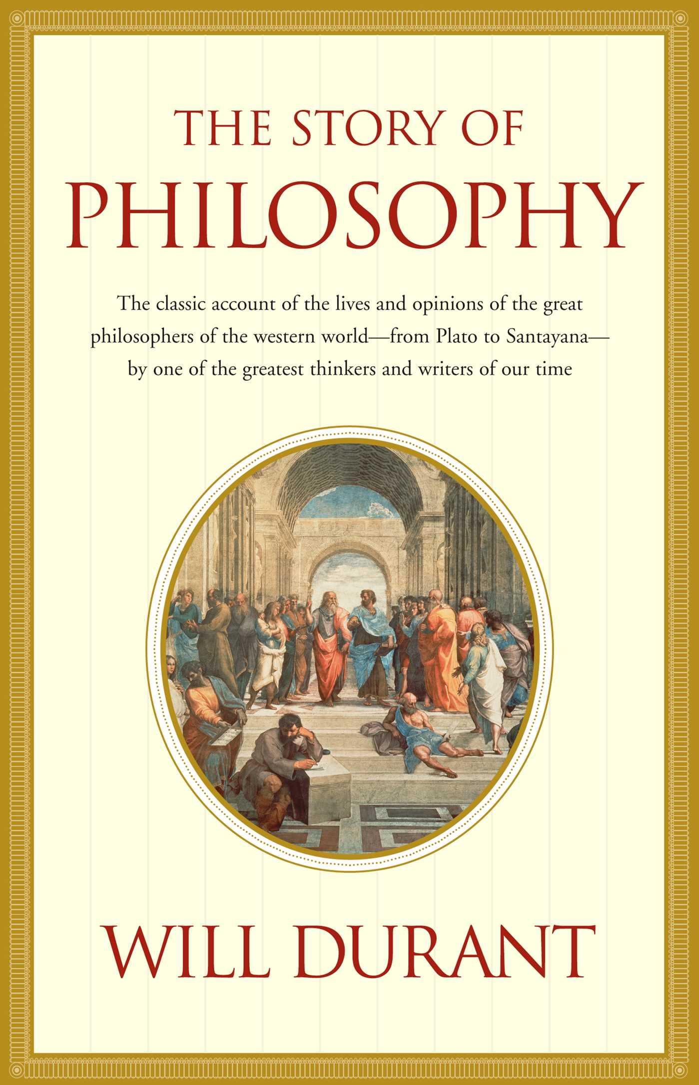 Vorderes Coverbild Story of Philosophy