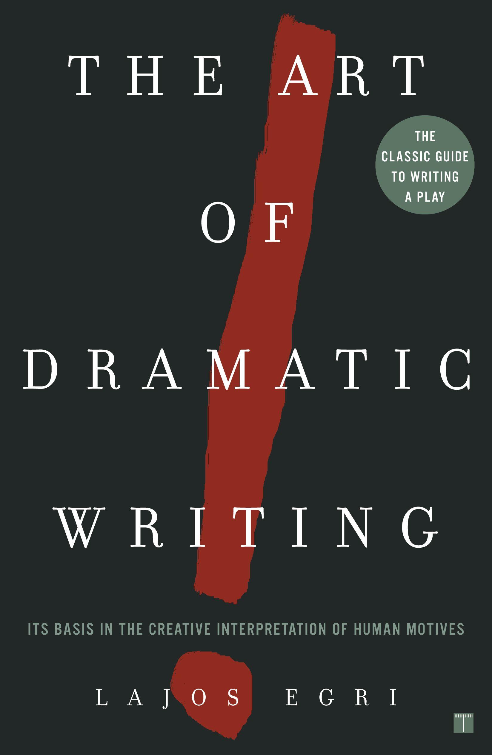 Vorderes Coverbild Art of Dramatic Writing