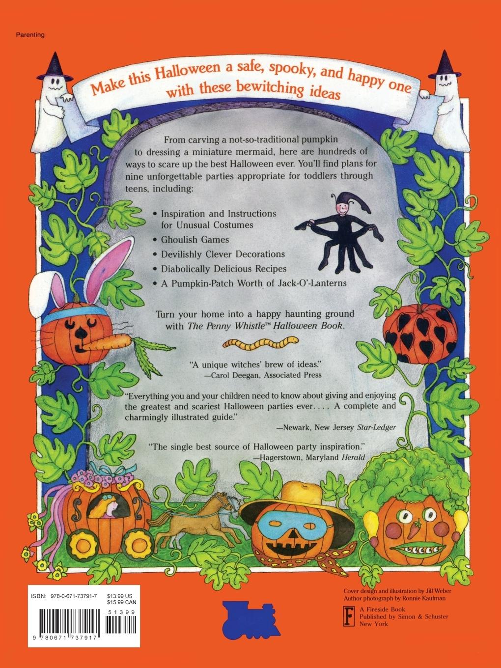 Rückseitencover Penny Whistle Halloween Book