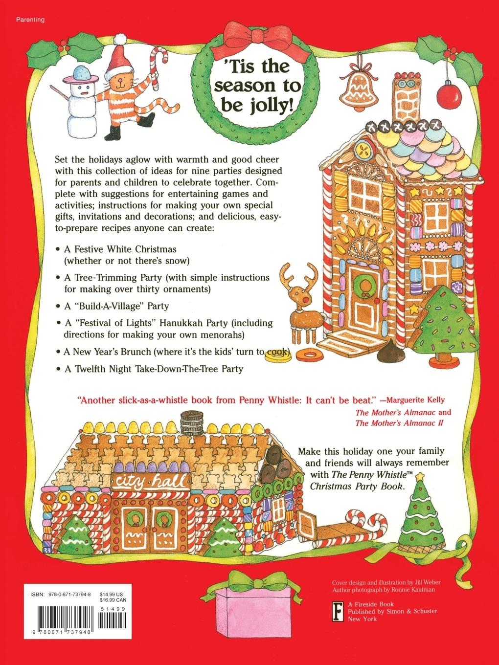 Rückseitencover Penny Whistle Christmas Party Book