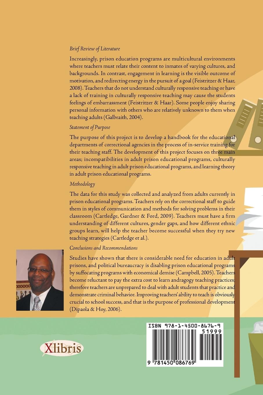 Rückseitencover A Guide for Culturally Responsive Teaching in Adult Prison Educational Programs
