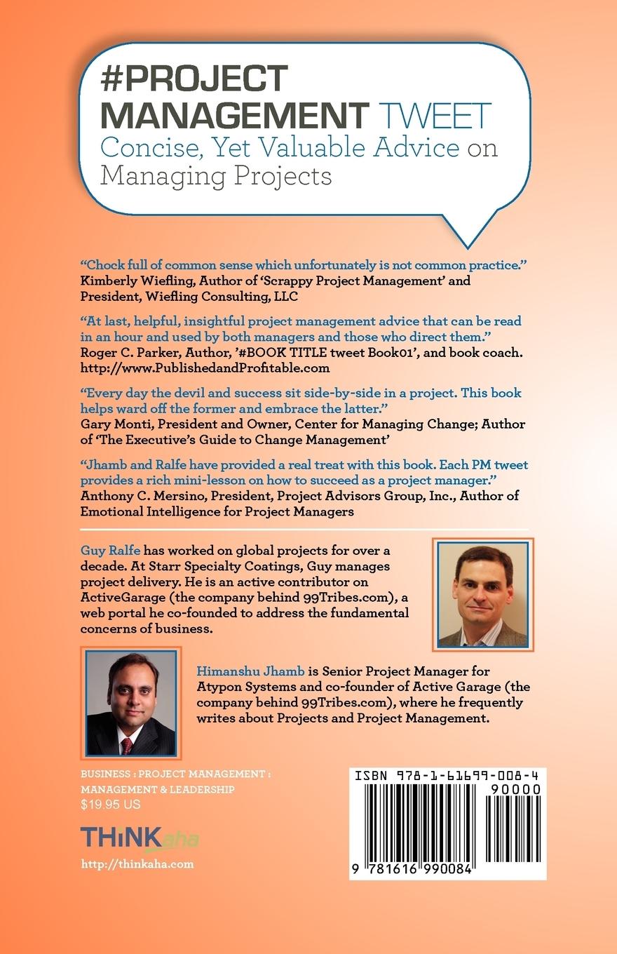 Rückseitencover # Project Management Tweet Book01