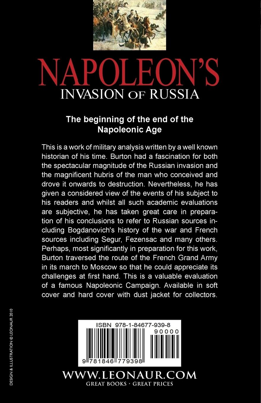 Rückseitencover Napoleon's Invasion of Russia