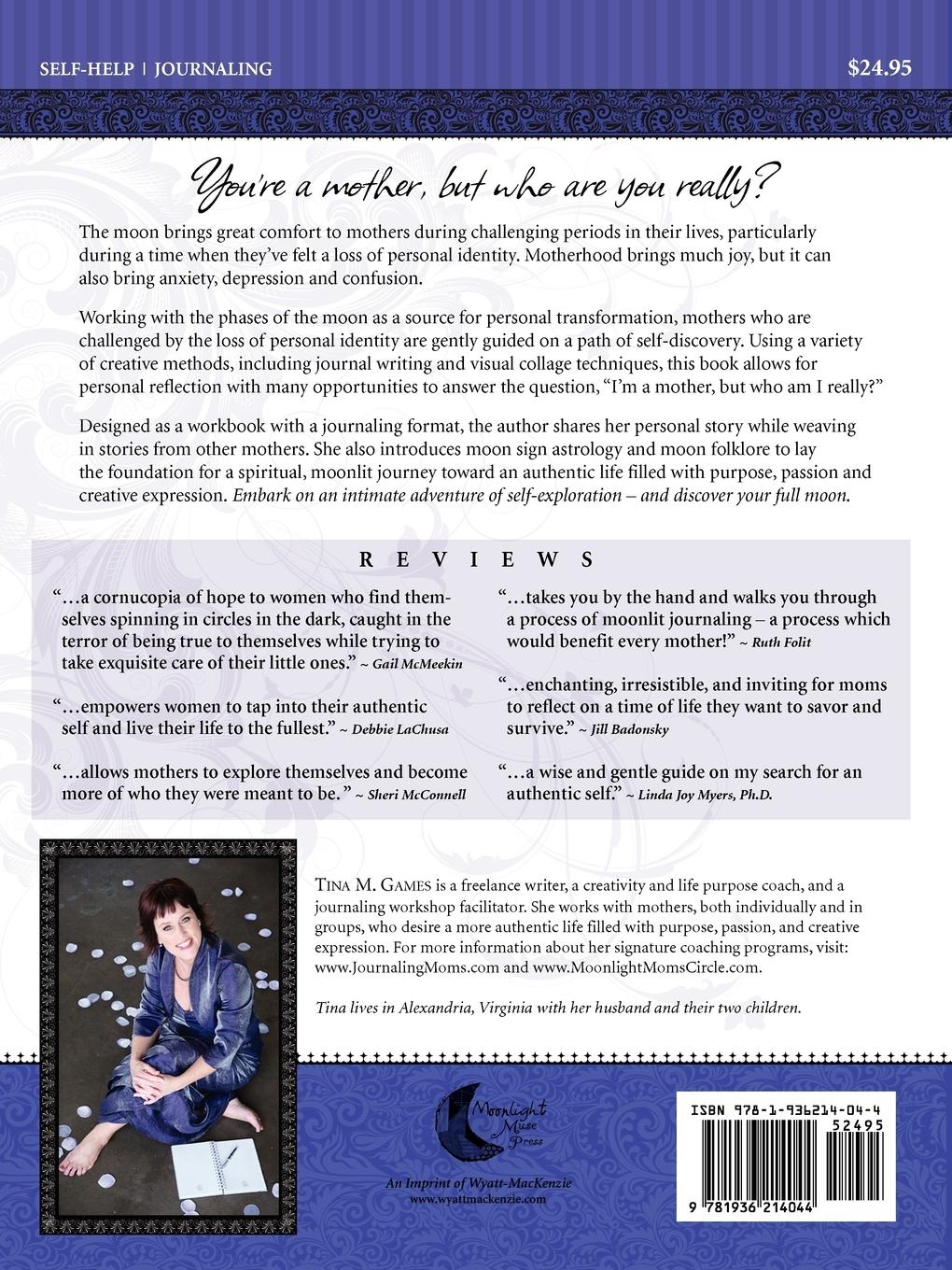 Rückseitencover Journaling by the Moonlight: A Mother's Path to Self-Discovery