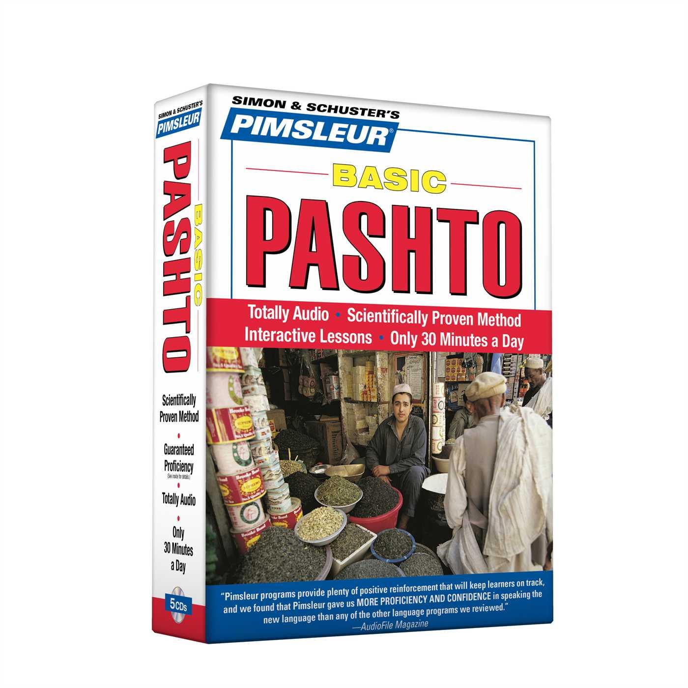 Vorderes Coverbild Pimsleur Pashto Basic Course - Level 1 Lessons 1-10 CD: Learn to Speak and Understand Pashto with Pimsleur Language Programs