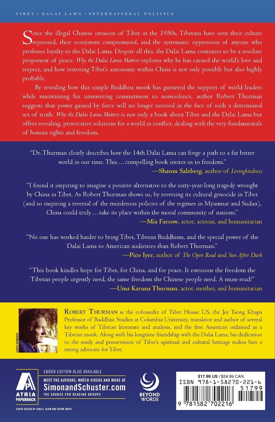 Rückseitencover Why the Dalai Lama Matters