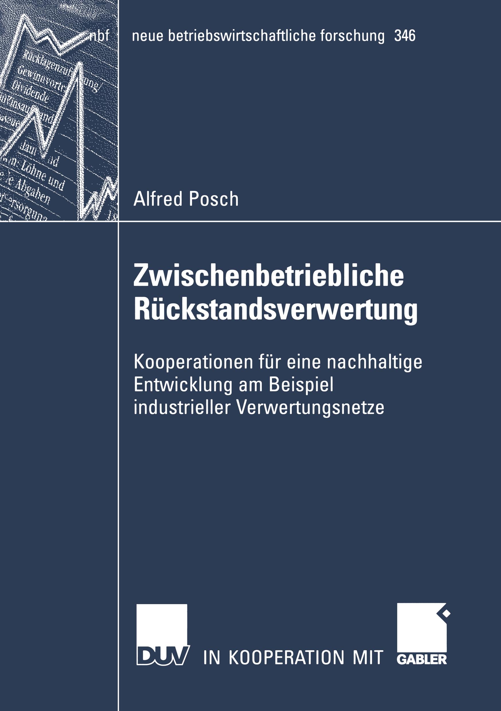 Vorderes Coverbild Zwischenbetriebliche Rückstandsverwertung