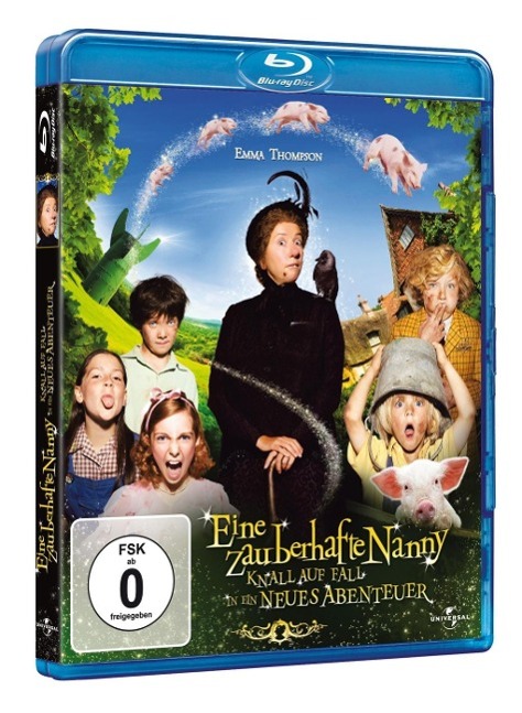 Vorderes Coverbild Eine zauberhafte Nanny - Knall auf Fall in ein neues Abenteuer
