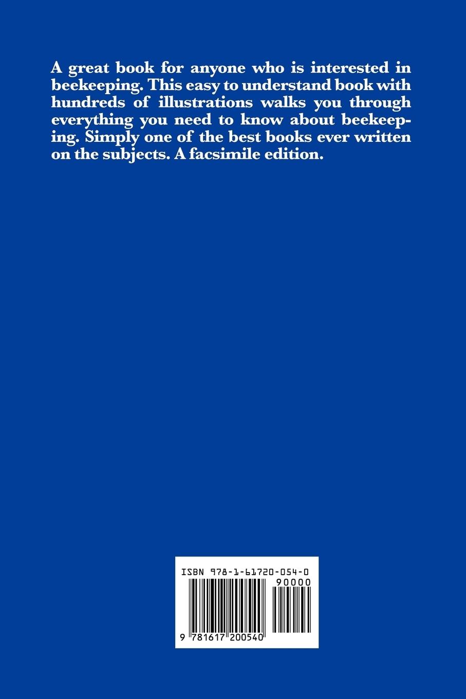 Rückseitencover First Lessons in Beekeeping