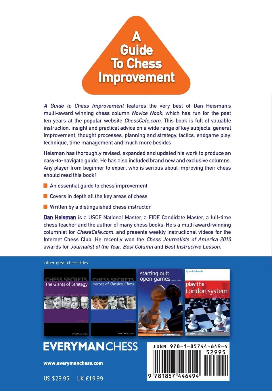Rückseitencover A Guide to Chess Improvement