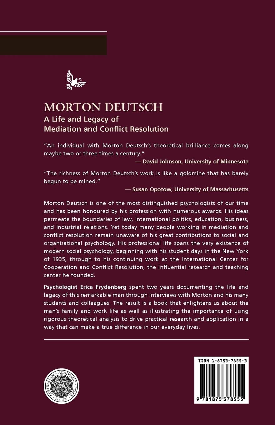 Rückseitencover Morton Deutsch