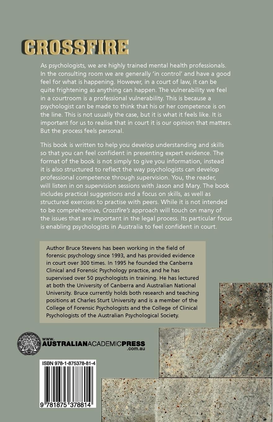 Rückseitencover Crossfire!  How to Survive Giving Expert Evidence as a Psychologist