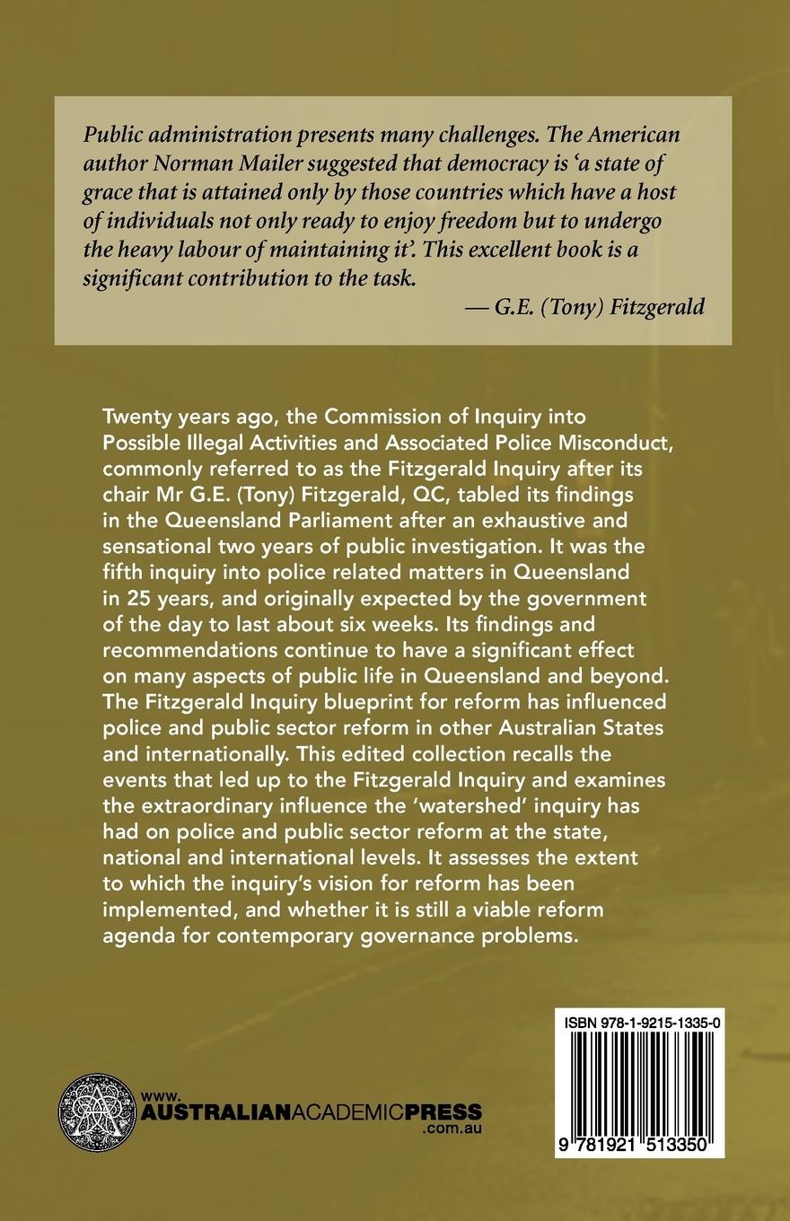 Rückseitencover The Fitzgerald Legacy