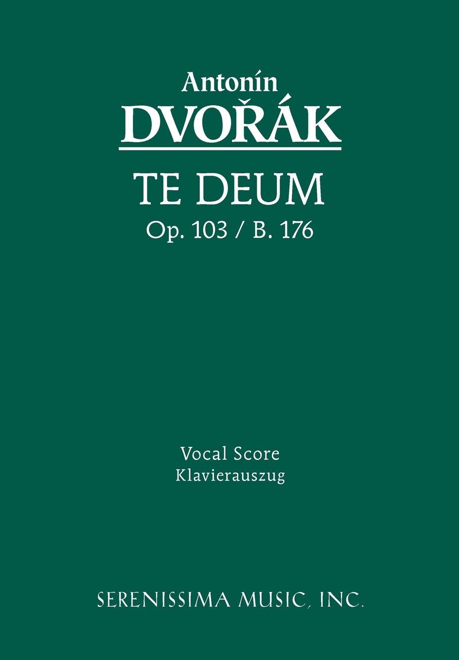 Vorderes Coverbild Te Deum, Op.103