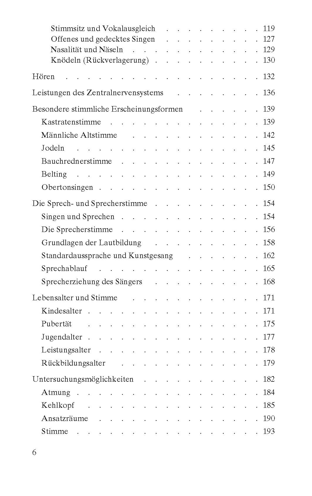 Beispielinhalt (Bild) Die Sängerstimme