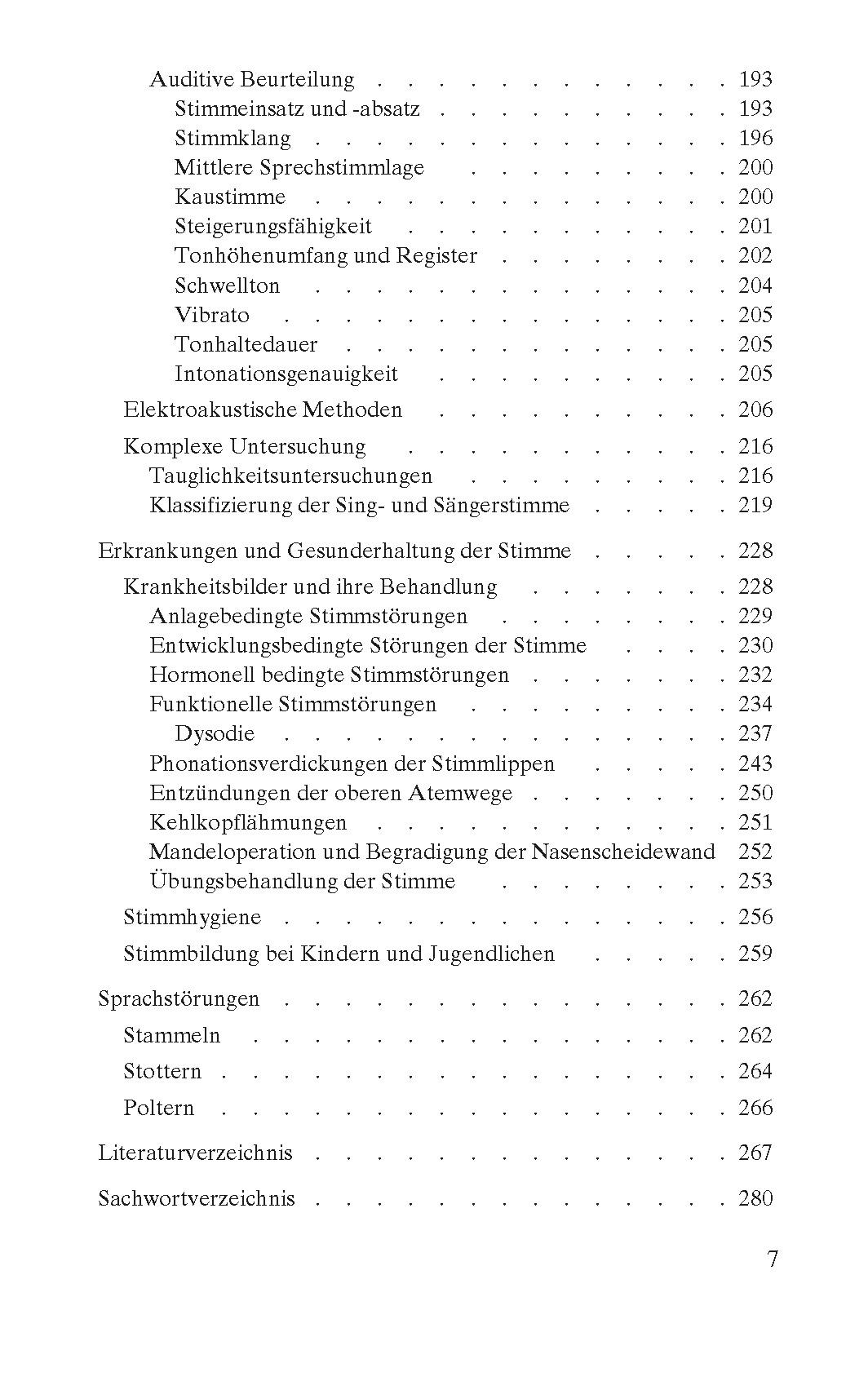 Beispielinhalt (Bild) Die Sängerstimme