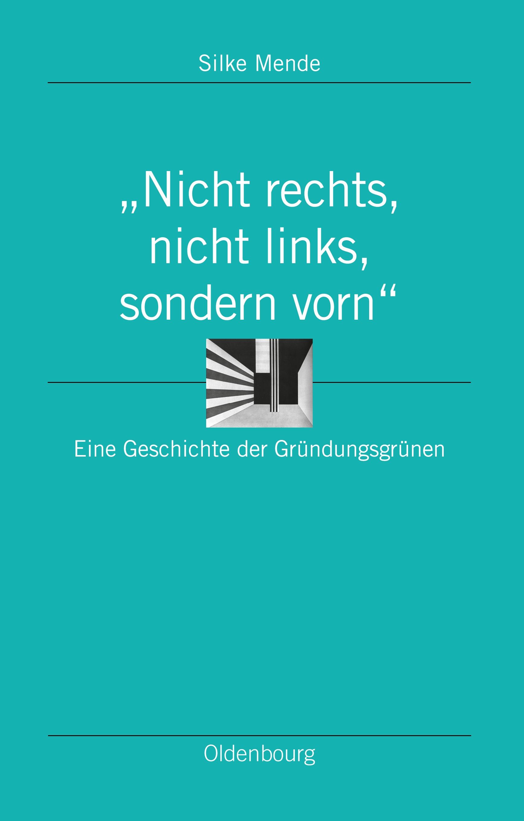 Vorderes Coverbild "Nicht rechts, nicht links, sondern vorn"
