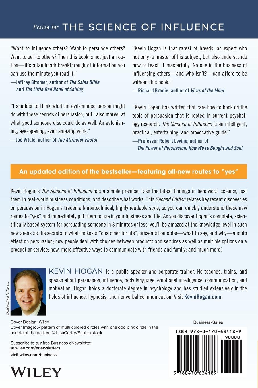 Rückseitencover The Science of Influence