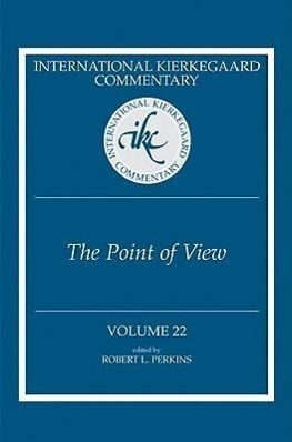 Vorderes Coverbild International Kierkegaard Commentary Volume 22