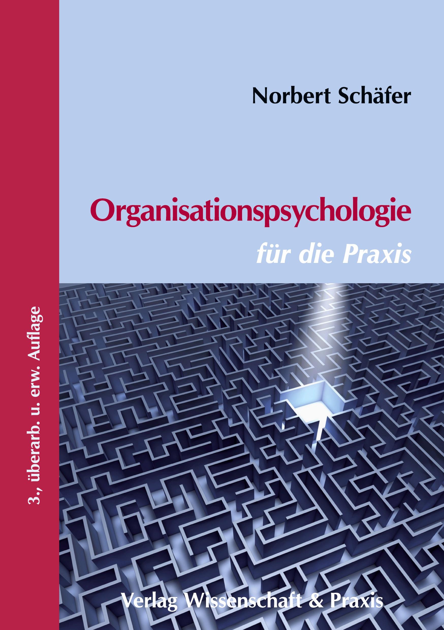Vorderes Coverbild Organisationspsychologie für die Praxis.