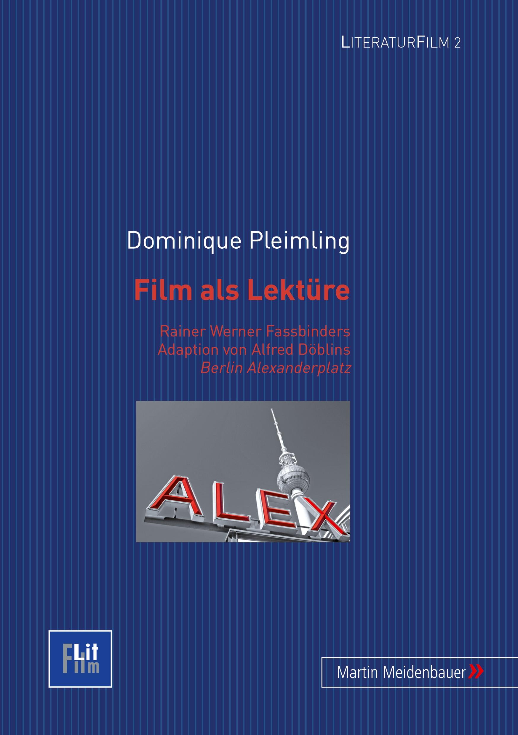 Vorderes Coverbild Film als Lektüre