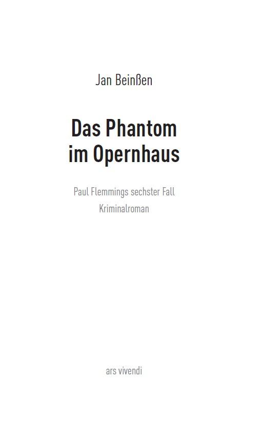 Beispielinhalt (Bild) Das Phantom im Opernhaus