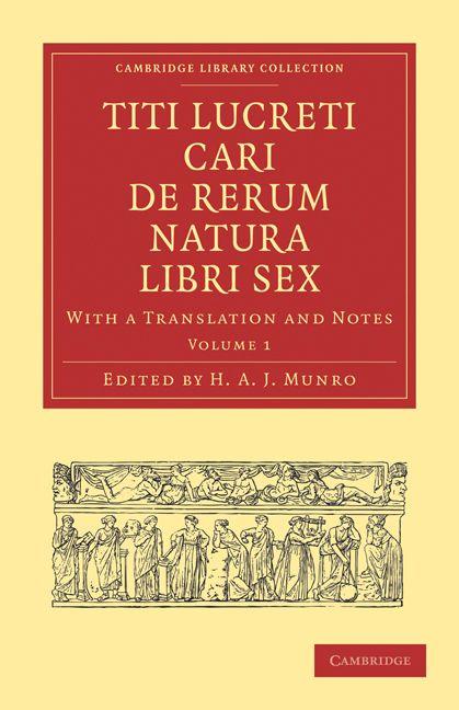 Vorderes Coverbild Titi Lucreti Cari de Rerum Natura Libri Sex